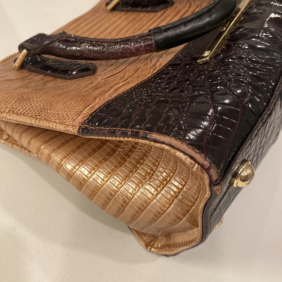 Brahmin Croc Embossed Satchel - Picture 10 of 16